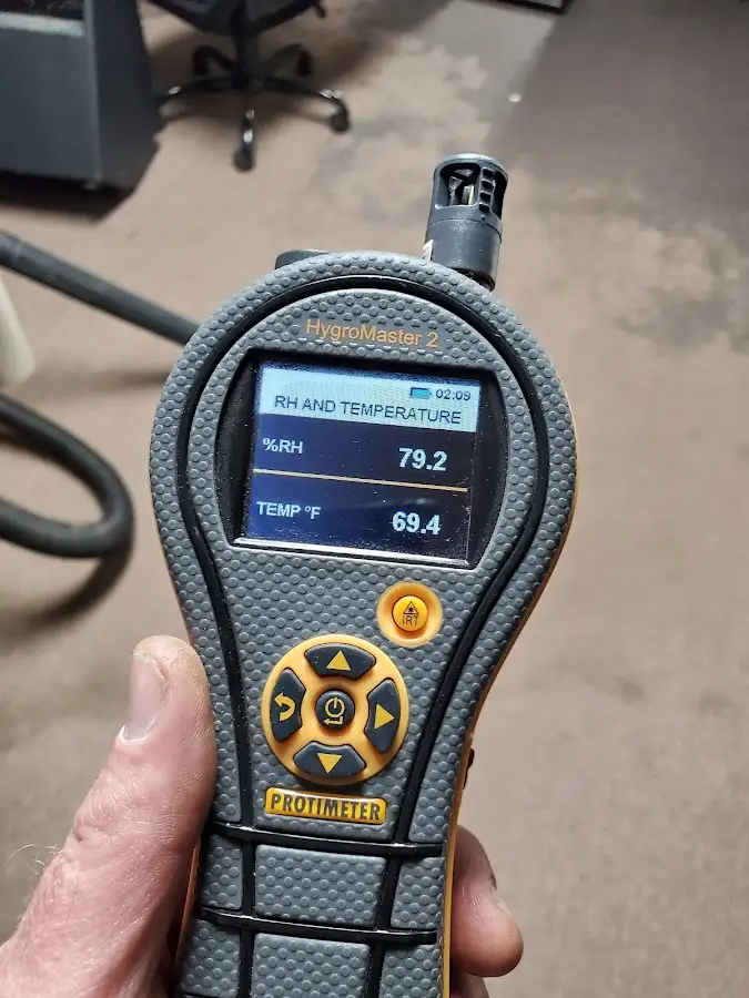 Moisture meter humidity assessment for Fire & Smoke Damage Restoration in Cedar Park